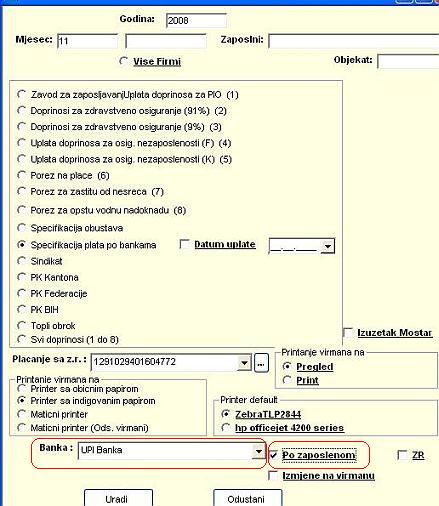 Program Za Kalkulacije Cijena